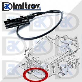 Жило за капака на двигателя BMW 5 (E39) Жило за капака на двигателя BMW 5 (E39)